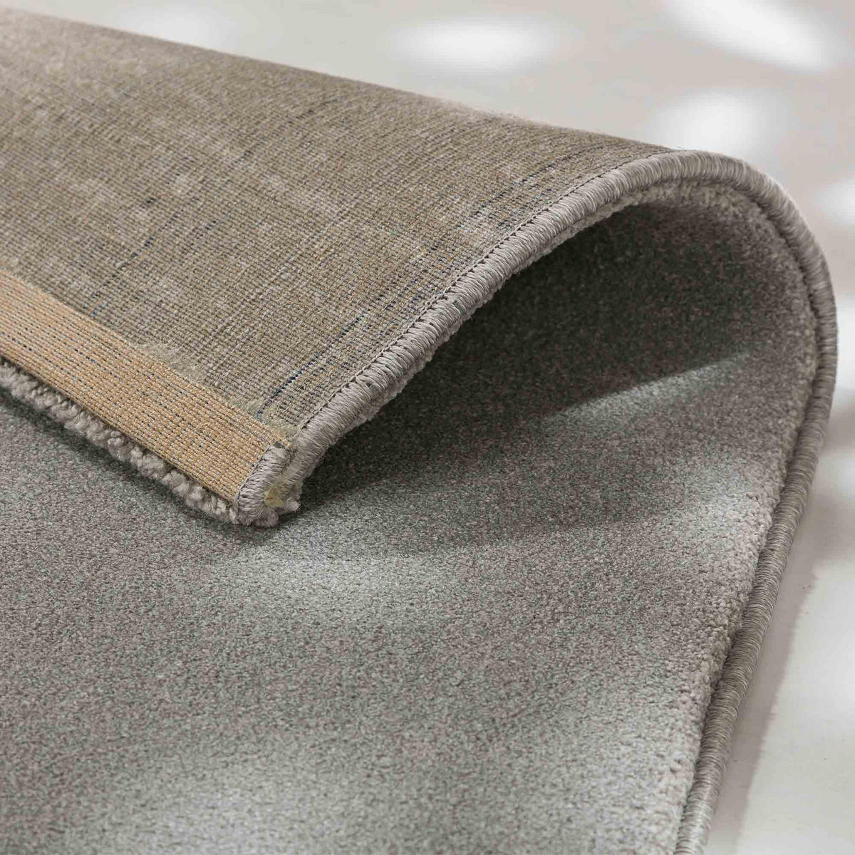 HOCHFLORTEPPICH BARLETTA - Hellgrau, Naturmaterialien/Textil (80/150cm) - Astra
