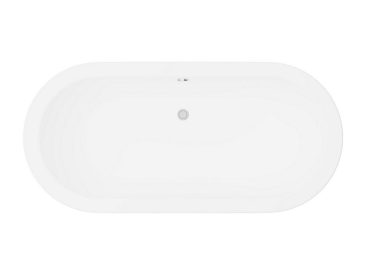FREISTEHENDE Badewanne - 1 Person - Acryl - Schwarz - Schwarz, Kunststoff (170/58/80cm) - Vente-Unique