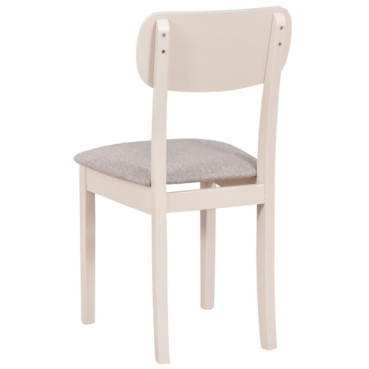 HOLZSTUHL Noeles Hellbeige/Greige - Ecru/Beige, Holz/Textil (43/86/40cm) - Selsey