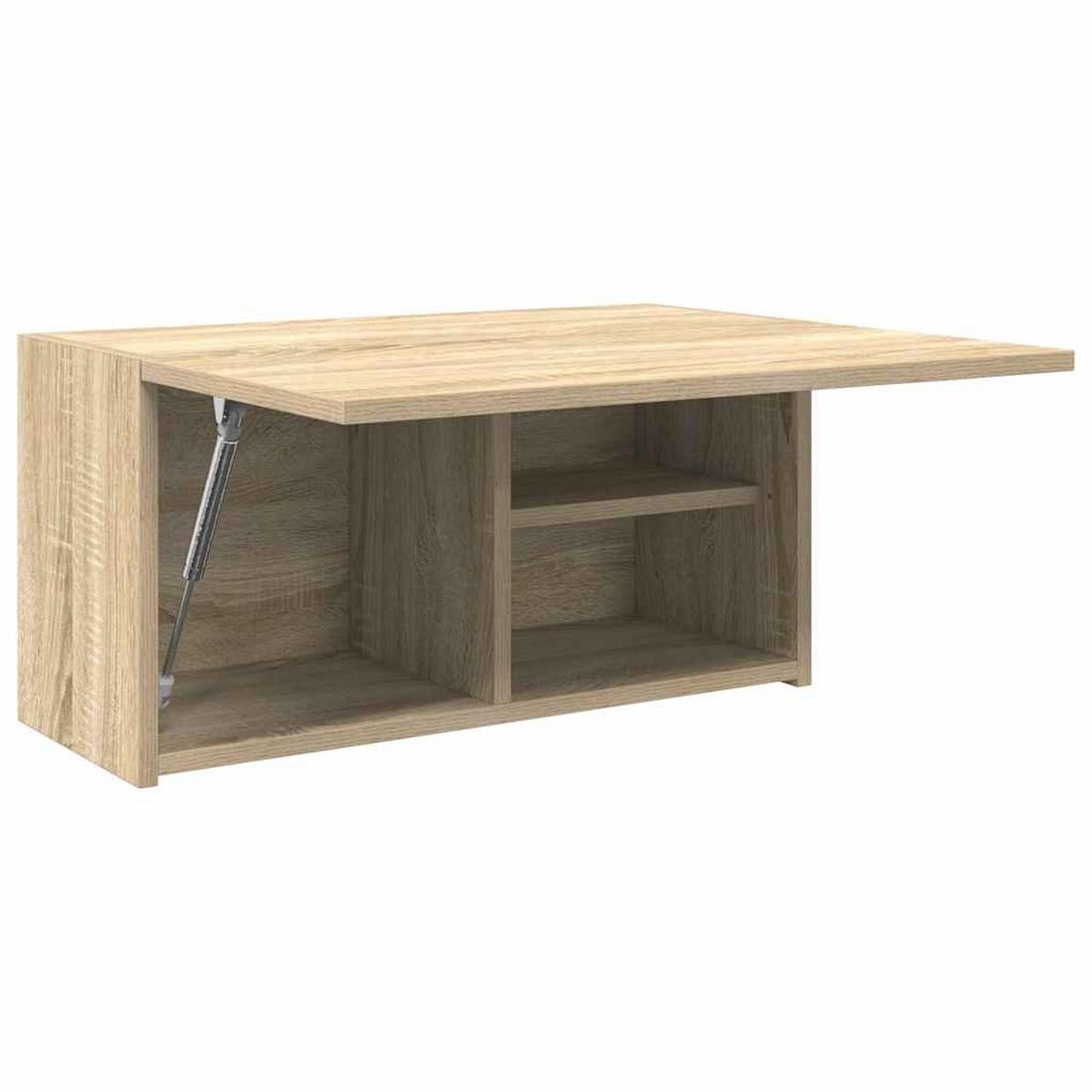 BAD-WANDSCHRANK Sonoma-Eiche 60/25/30 Cm Holzwerkstoff - Hellbraun, Holzwerkstoff (25/30/60cm) - vidaXL