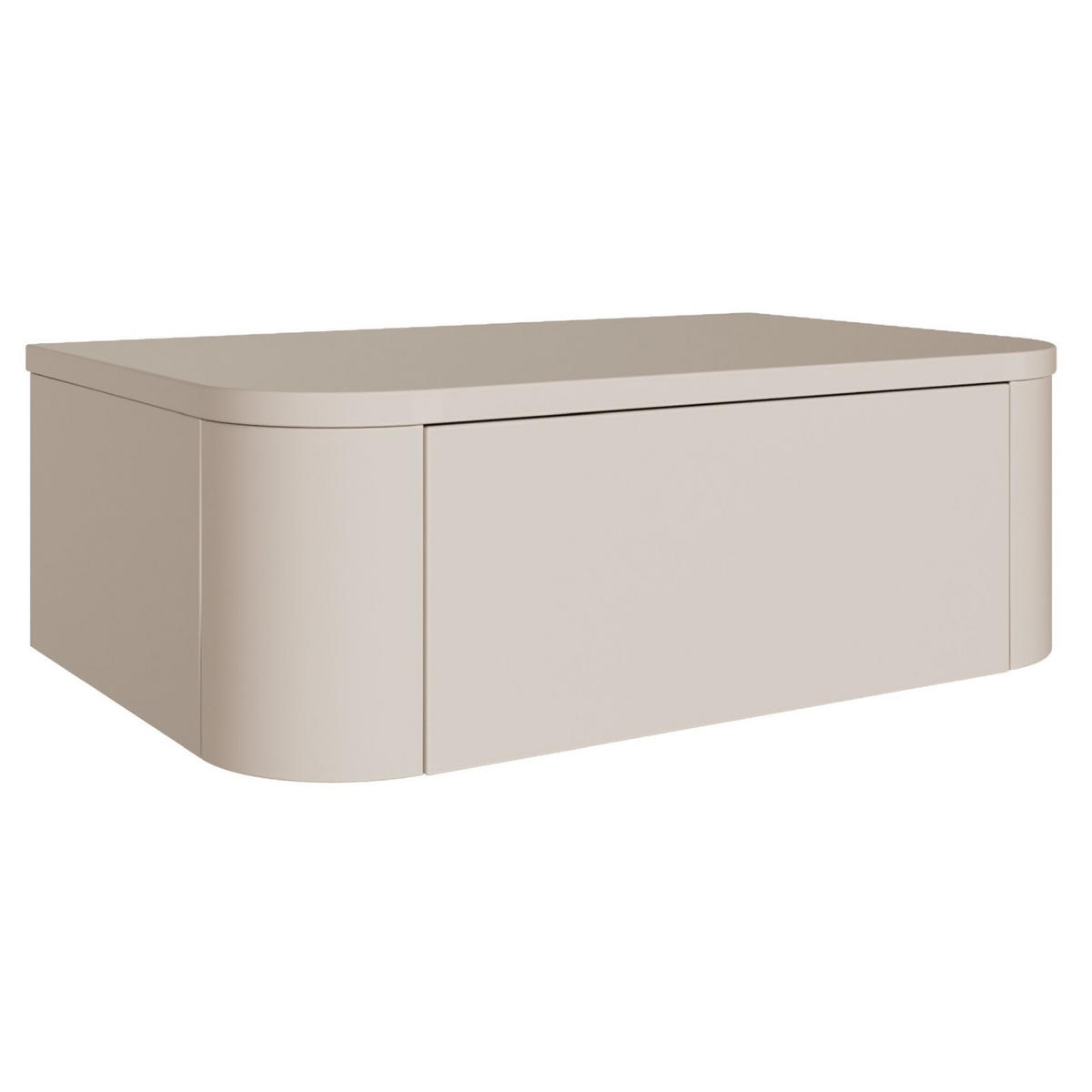 NACHTTISCH 2-er Set Luvio Kaschmirgrau 59 cm - Taupe, Holzwerkstoff (59.1/20/39cm) - Selsey