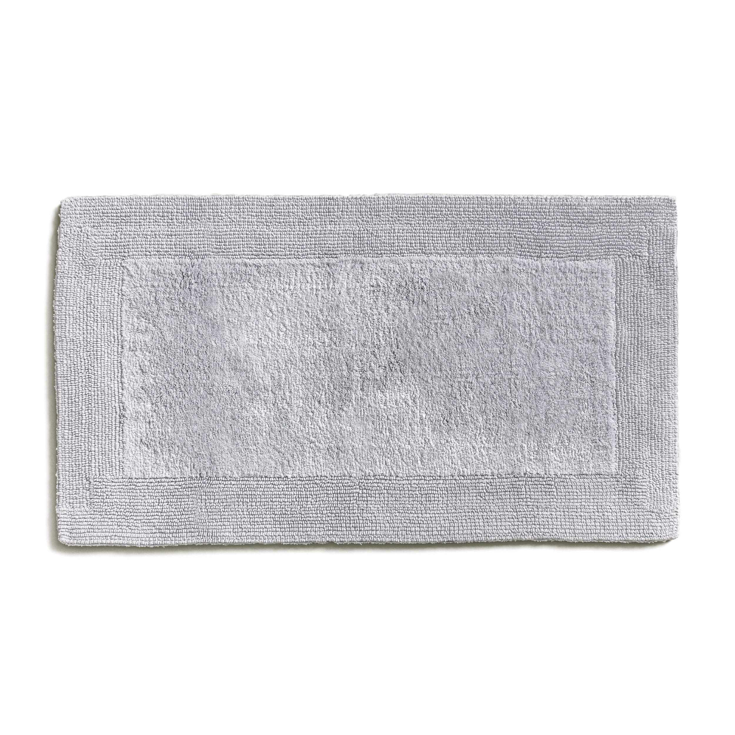 BADEMATTE DOUBLEFACE - Silberfarben, Textil (60/100cm) - MÖVE