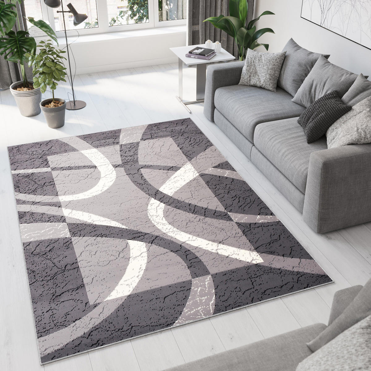 TEPPICH DREAM Grau 250/350 cm - Grau, Textil (250/350cm) - Tapiso