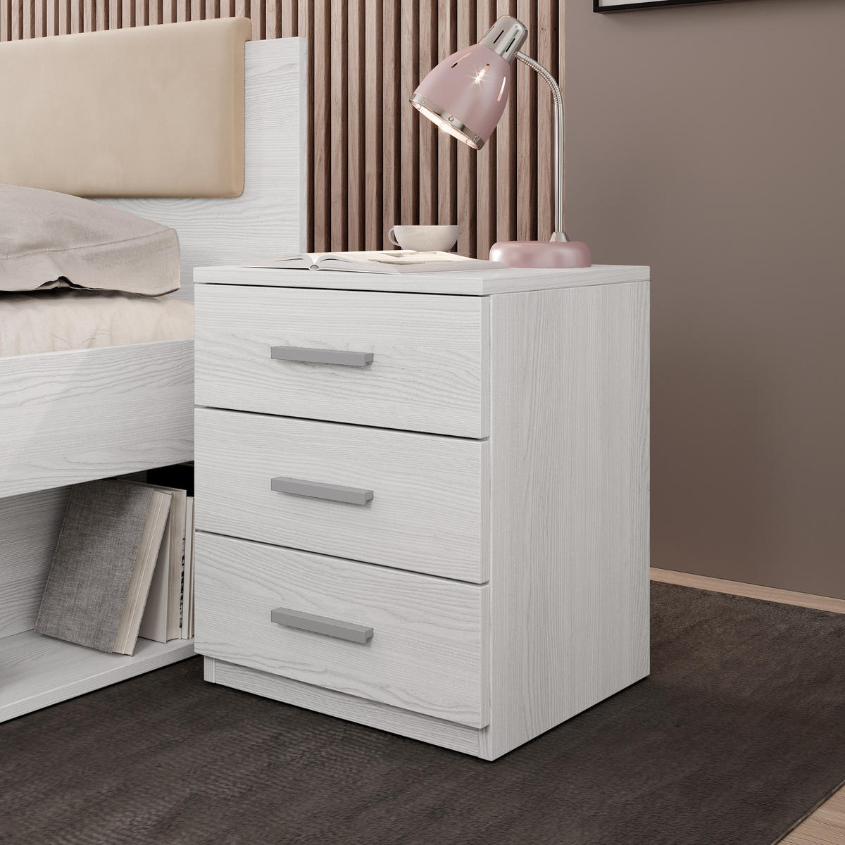 NACHTTISCH COSMICO 47/56/42 cm Multicolor - Multicolor, Holzwerkstoff (47/56/42cm) - MASSENO