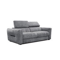 SOFA CALVERA 3-Sitzer, grau - Grau, Holzwerkstoff/Textil (204/79/106cm) - Courtois Laville