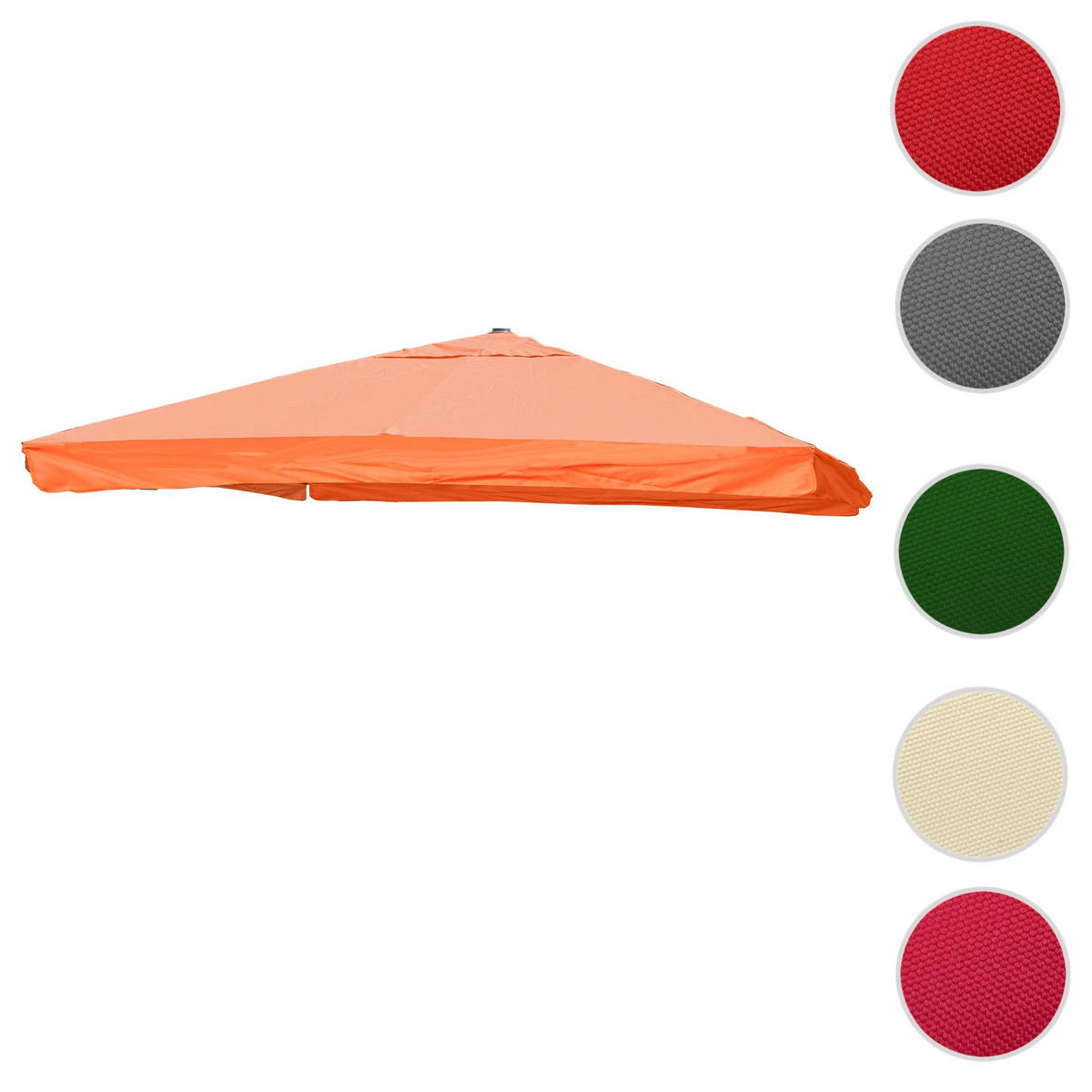 ERSATZ-BEZUG FÜR SCHIRM Orange - Orange, Textil (295/395cm) - MCW
