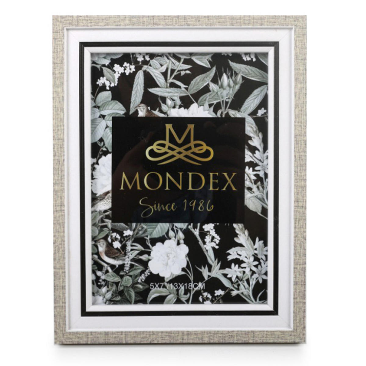 BILDERRAHMEN Adi Beige 16.8/1.6/21.6 cm Kunstoff - Beige, Kunststoff (1.6/21.6/16.8cm) - Mondex