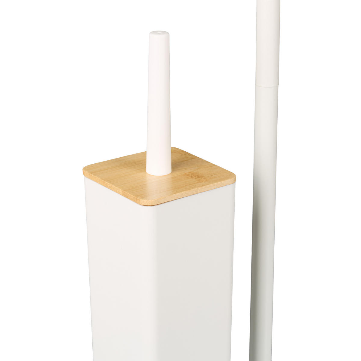 WC-GARNITUR - Weiß, Holz/Kunststoff (23/71/18cm) - Relaxdays