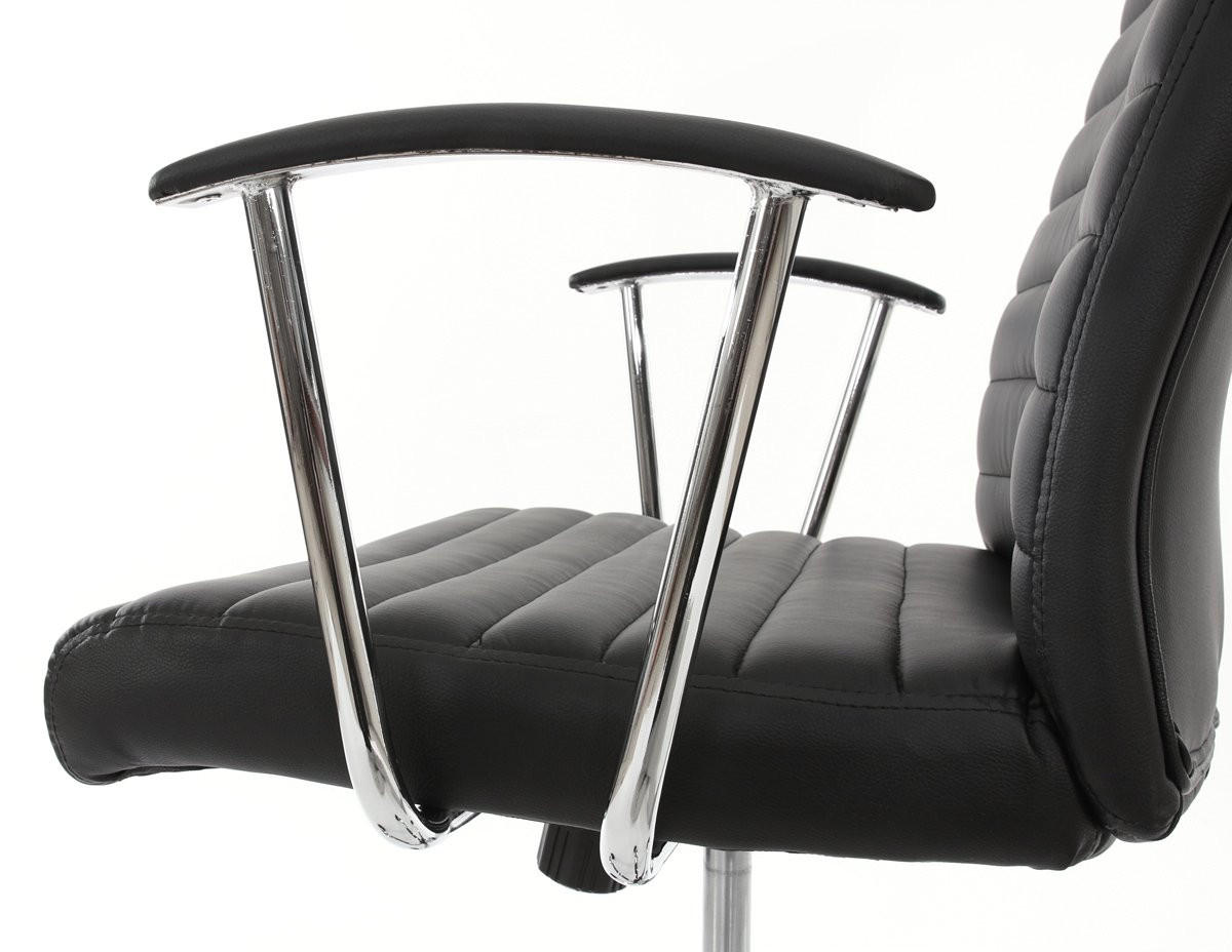 BÜROSTUHL Schwarz - Schwarz, Textil (68/117/71cm) - MCW