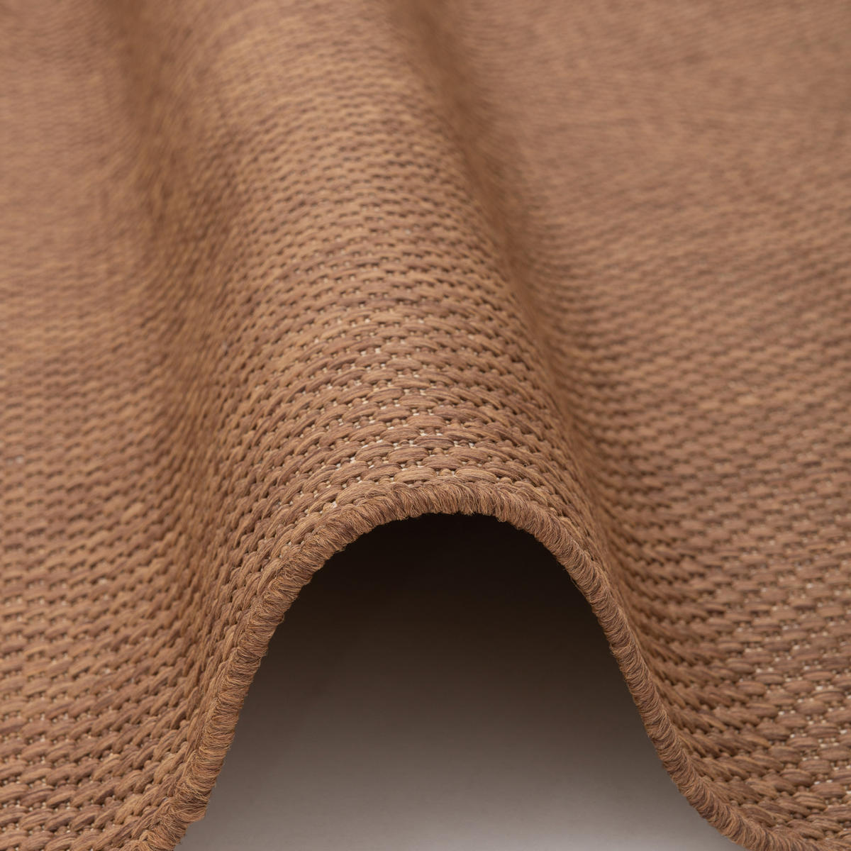 IN & OUTDOOR TEPPICH FLACHGEWEBE VALENCIA MIX - Braun, Textil (200/290cm) - Pergamon