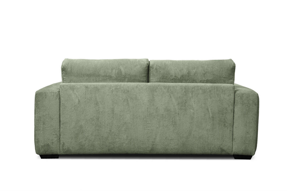 SOFA OLI 3-Sitzer, salbeigrün - Salbeigrün, Holz/Textil (208/91/108cm) - Courtois Laville