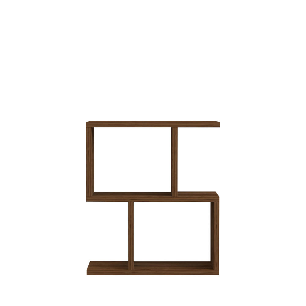BEISTELLTISCH aus Holz - Zed - Dunkles Holz - Nussbaumfarben, Holz (45/17/51cm) - Drawer