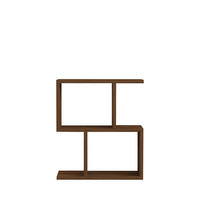 BEISTELLTISCH aus Holz - Zed - Dunkles Holz - Nussbaumfarben, Holz (45/17/51cm) - Drawer