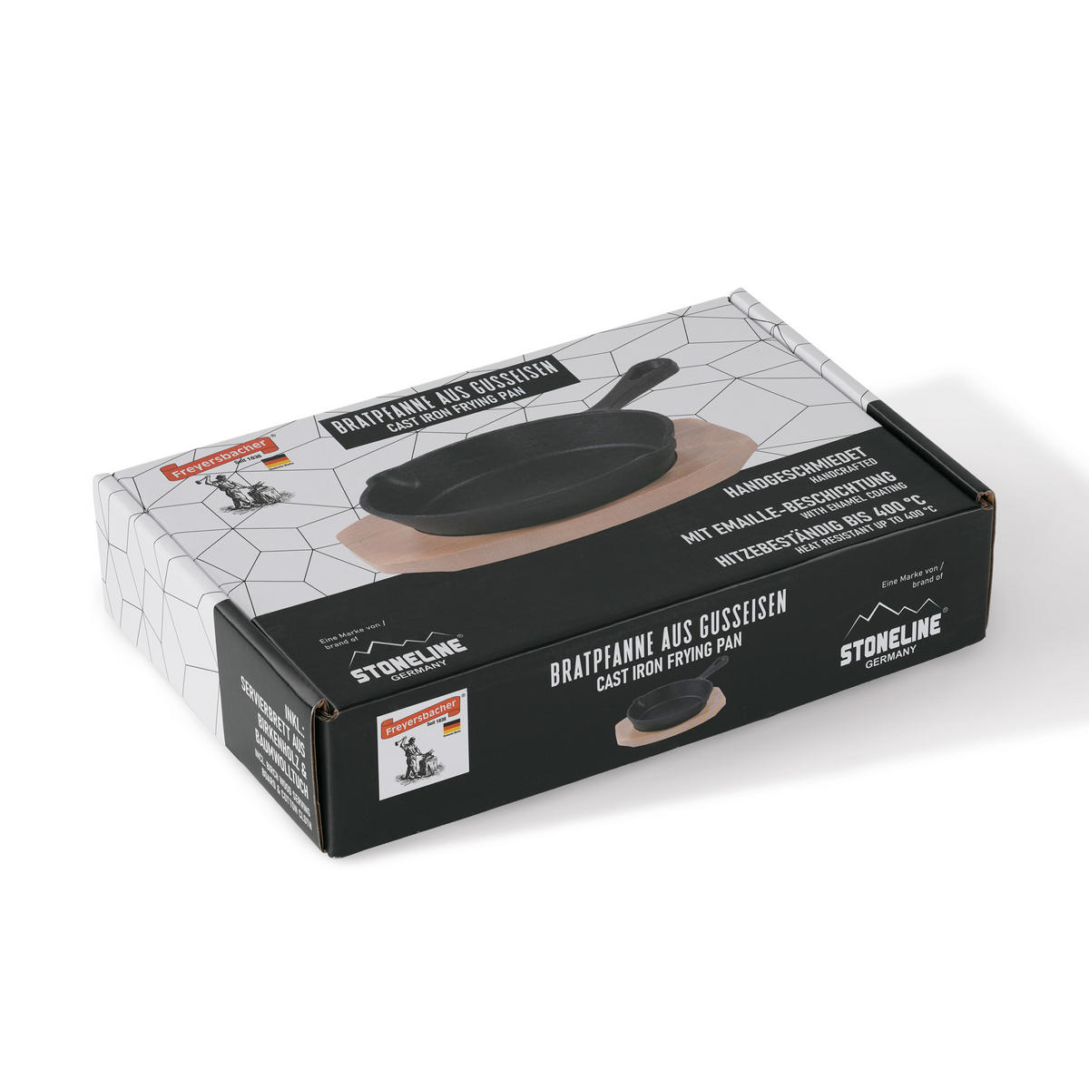 GUSSEISENPFANNE - Schwarz, Metall (15cm) - Stoneline