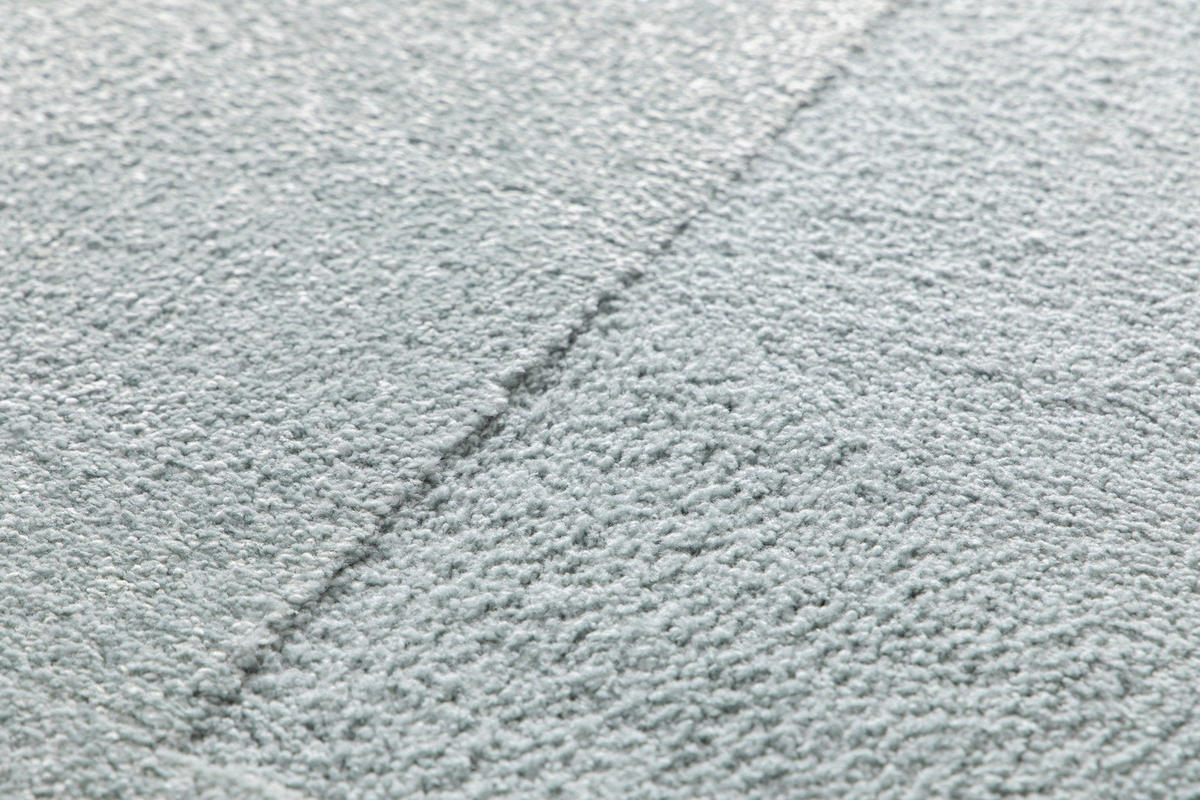 TEPPICH sehr weich mit Relief-Effekt blau - Blau, Textil (160/230cm) - AFK Living