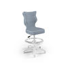 KINDERSTUHL Petit mit Fußstütze - Blau, Textil (66/90/66cm) - RAUMHIRSCH FURNITURE