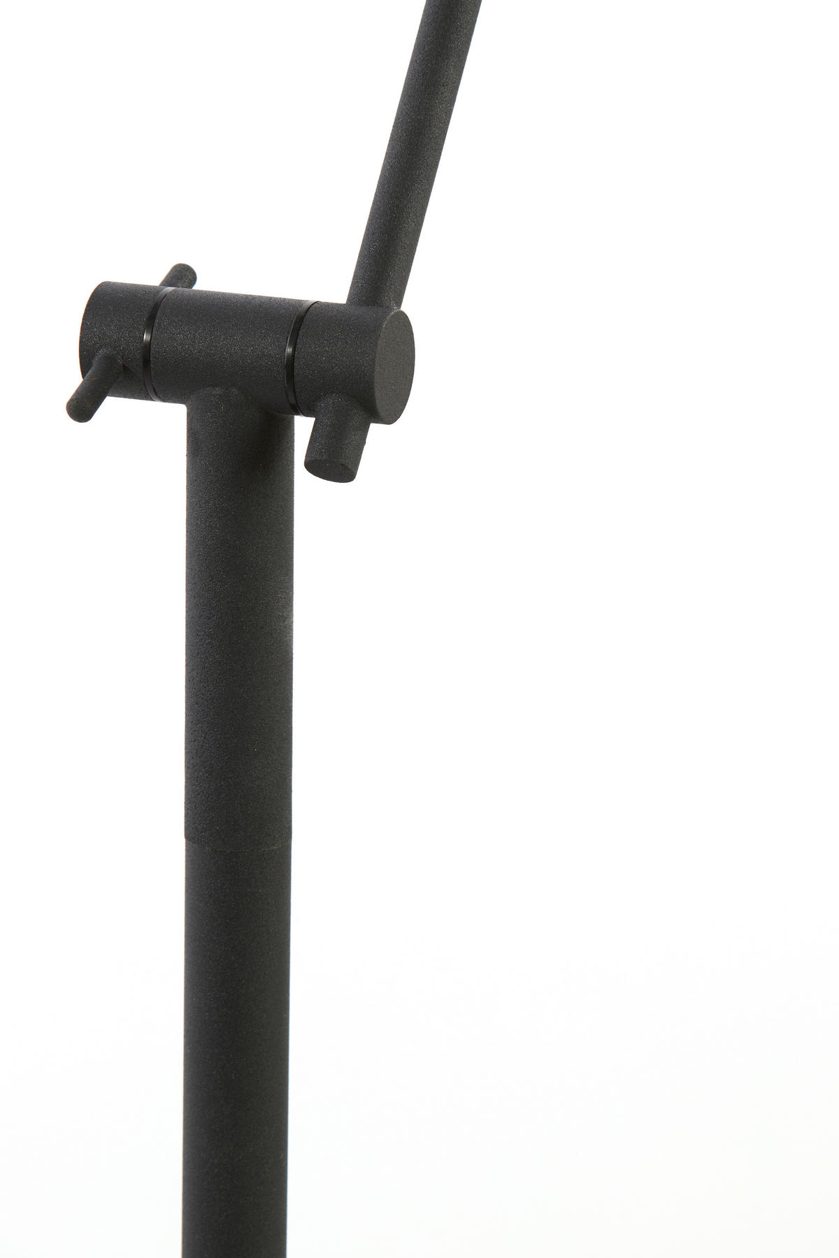 STEHLEUCHTE Rijeka Schwarz Ø73/150 cm - Schwarz, Metall (73/25/150cm) - Light & Living