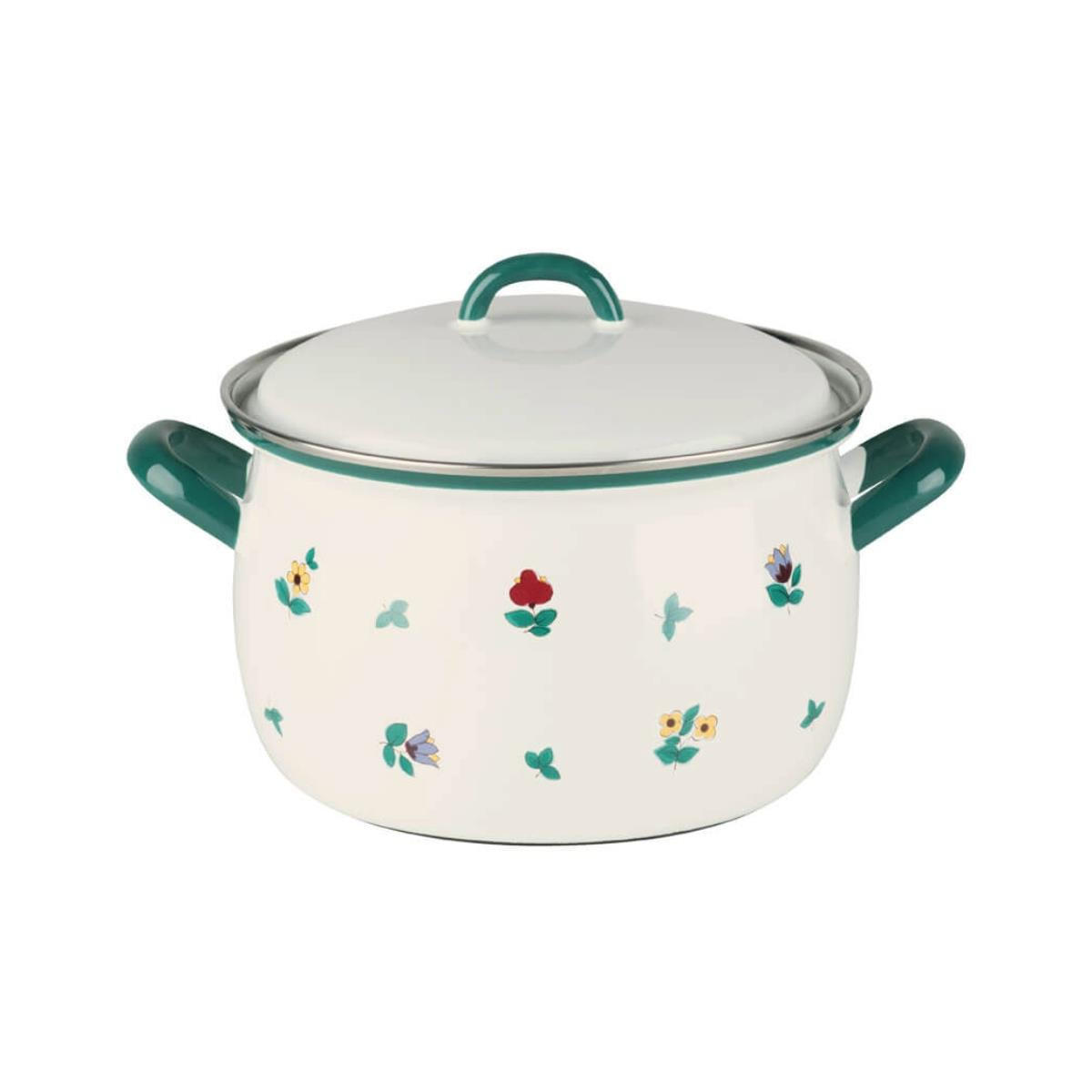 FLEISCHTOPF Country - Weiß, Metall (20cm) - Riess