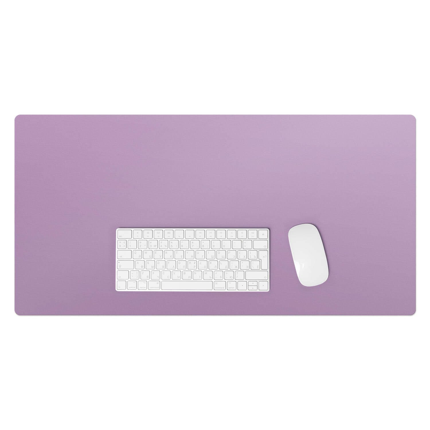 Wallfluent Schreibtischunterlage Violett 45x1.6x90 cm