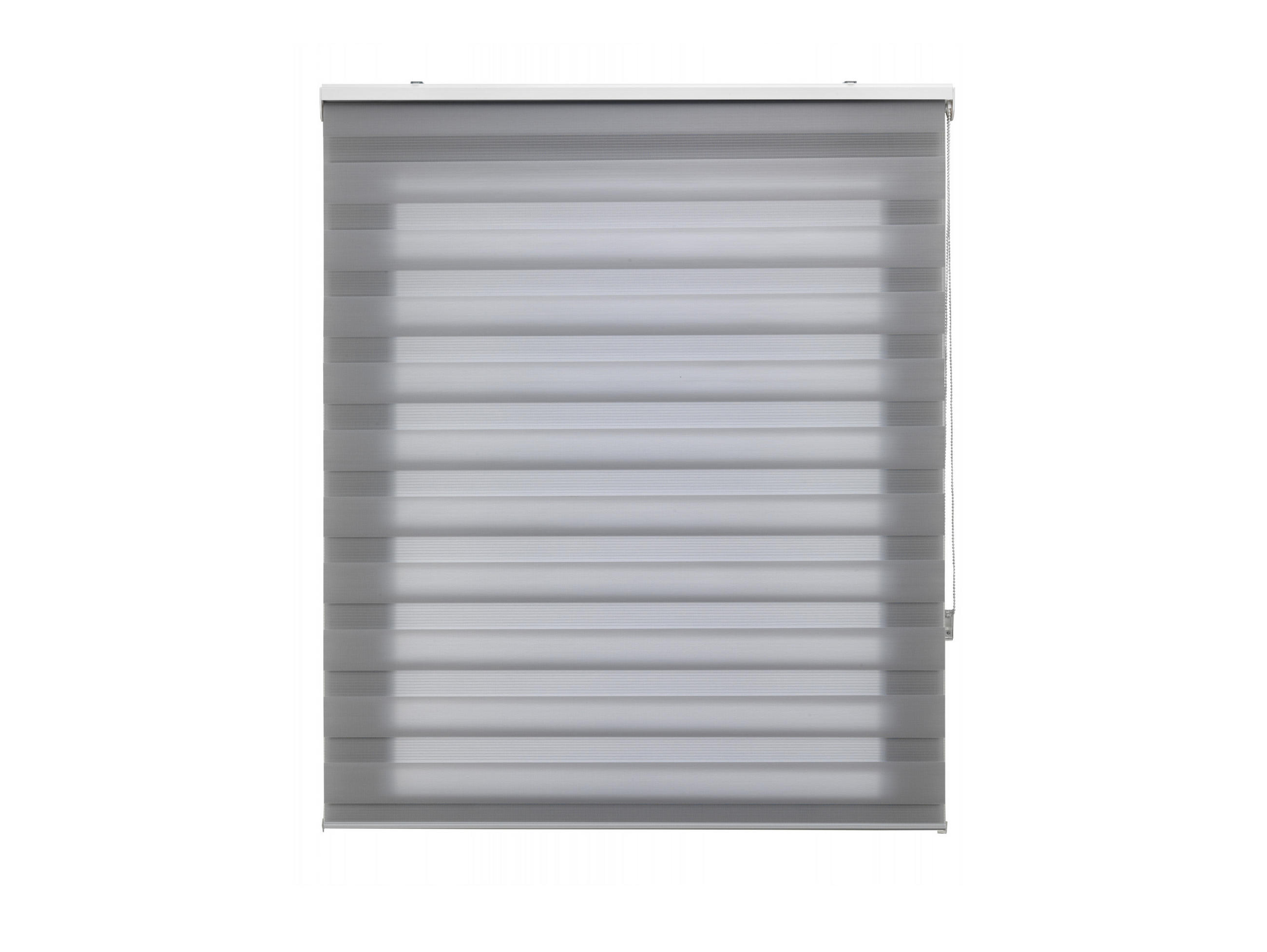 ROLLO Polyester Transluzent Grau 170x180 - Grau, Textil (170/180/1cm) - Purline