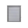 ROLLO Polyester Transluzent Grau 160x250 - Grau, Textil (160/250/1cm) - Purline
