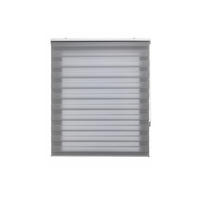 ROLLO Polyester Transluzent Grau 140x180 - Grau, Textil (140/180/1cm) - Purline