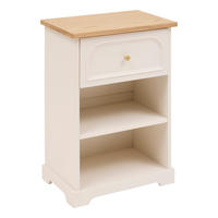 NACHTTISCH Mohea 45/30/67 cm - Beige, Holzwerkstoff (30/67/45cm) - Atmosphera Createur d´interieur