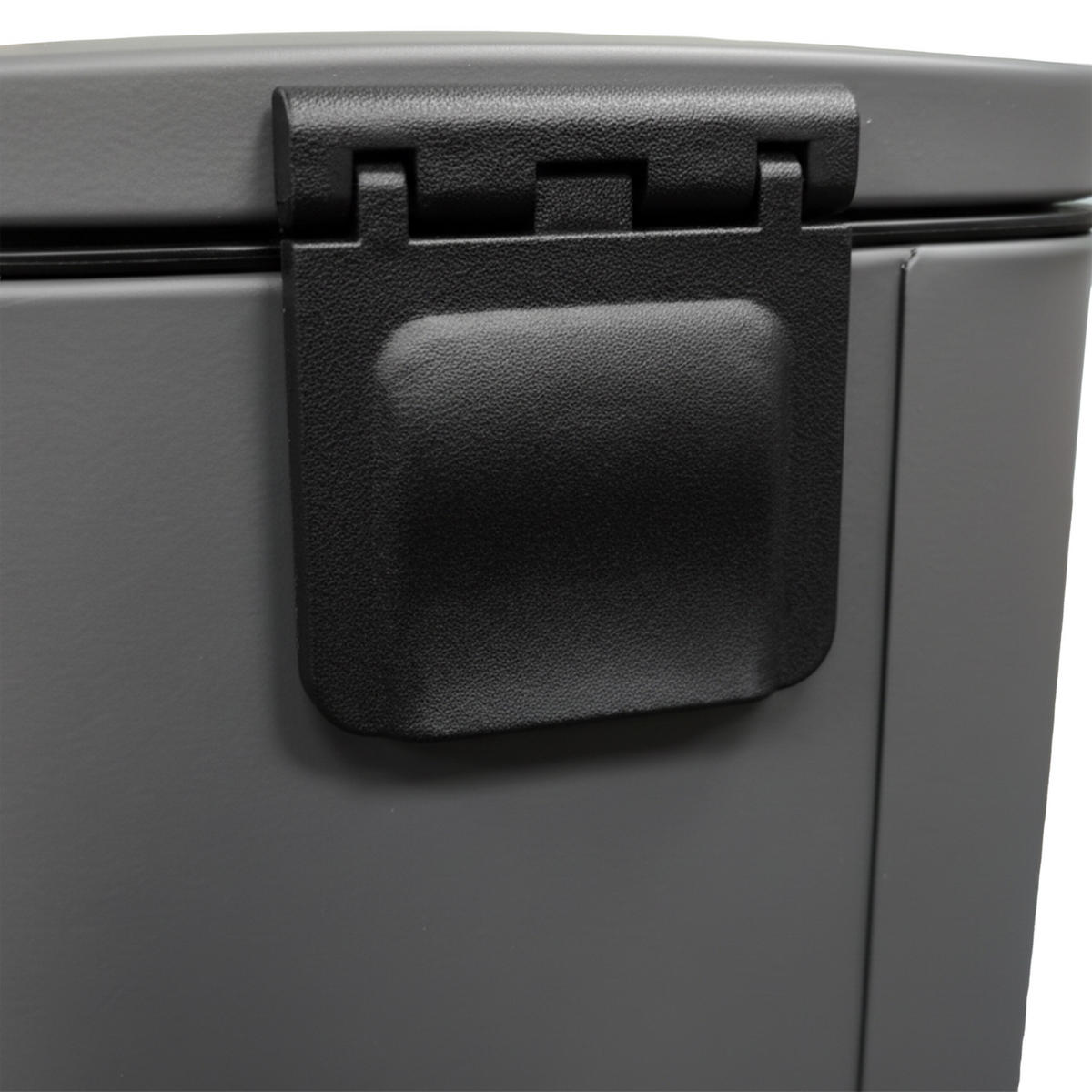 KOSMETIKEIMER - Grau, Kunststoff/Metall (18/25/15cm) - Relaxdays