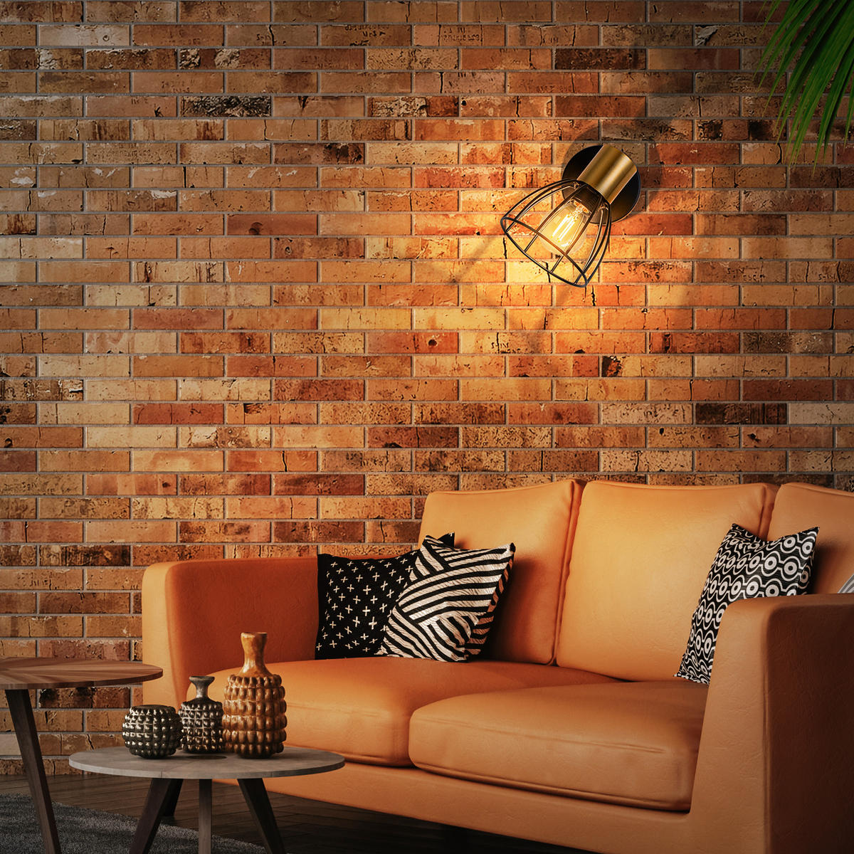 WANDLEUCHTE Veyra 10/13.5/14 cm - Schwarz, Metall (13.5/14/10cm) - ZMH