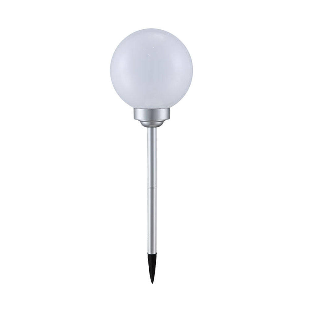 LED AUSSENLEUCHTE Solar Weiß Rund - Weiß, Kunststoff (20/20/62cm)