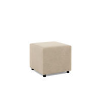 SITZPOUF 50 X 50 NEO, Cord - Beige - Beige, Textil (51/40/51cm)