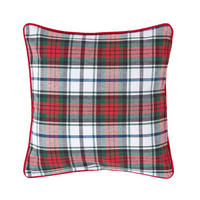 KISSENHÜLLE Macduff Schottenkaro 45/45 cm - Rot, Textil (45/45cm) - Homescapes