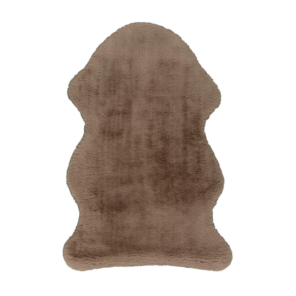 HOCHFLOR-TEPPICH Cosy 500 Taupe 85x130 cm - Taupe, Kunststoff/Textil (85/130cm) - carpet city