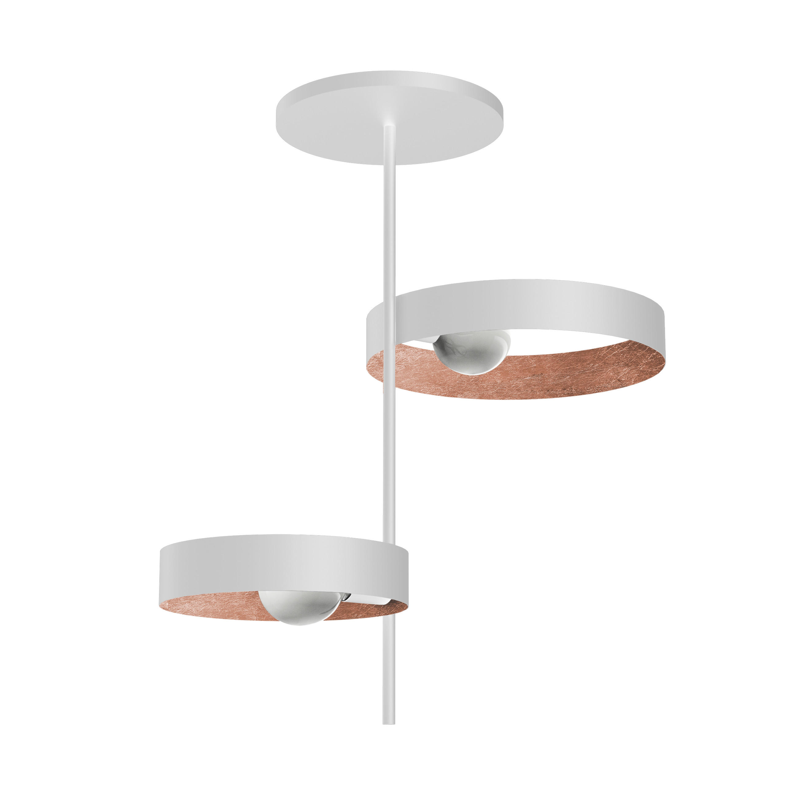 DECKENLEUCHTE - Kupferfarben, Metall (40/70/80cm) - Lumicom