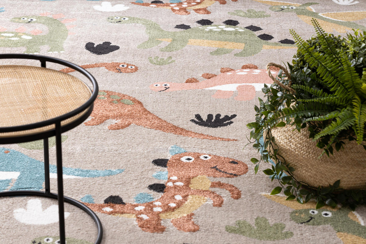 TEPPICH Fun 160/220 cm - Beige, Textil (160/220cm) - rugsX