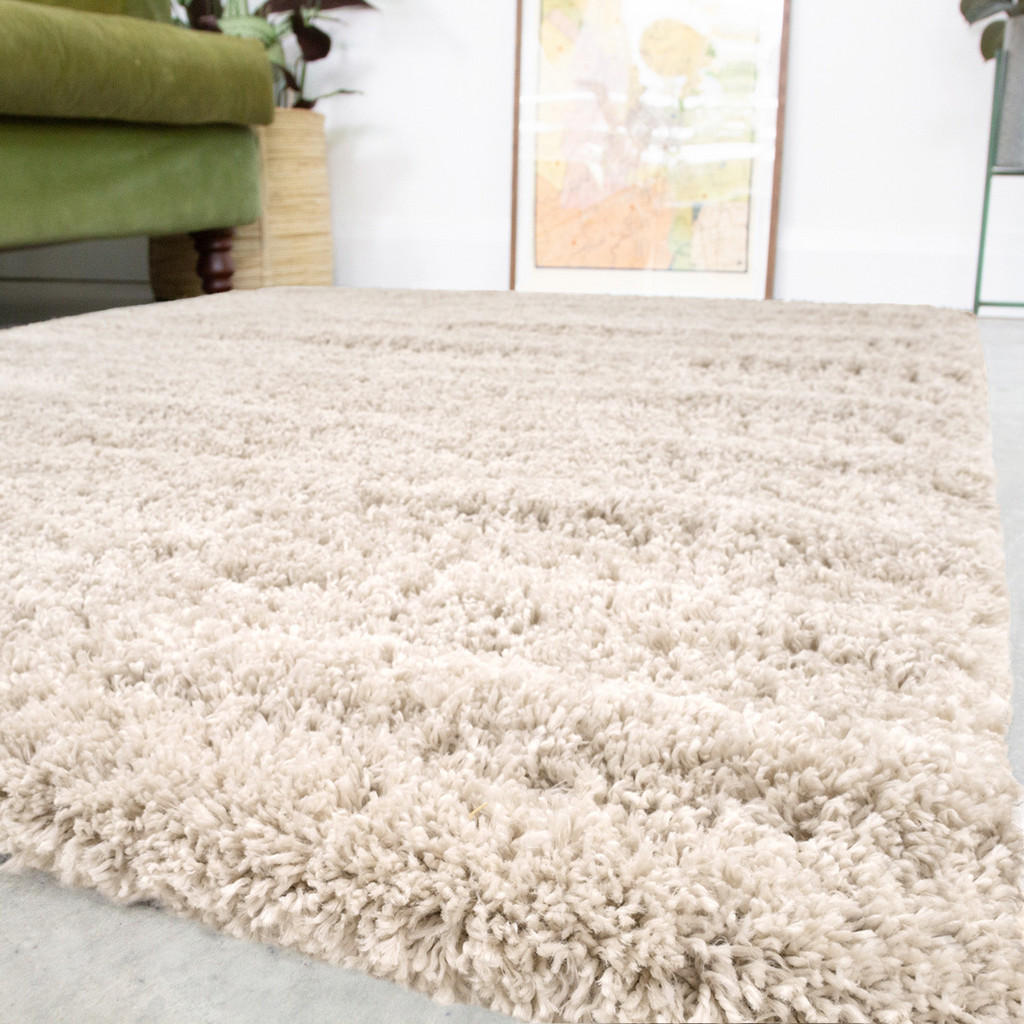 Thumbnail - Kukoon Rugs Hochflorteppich, Beige, Textil, Rechteckig, 200x290 cm, in verschiedenen Größen erhältlich, Teppiche & Böden...