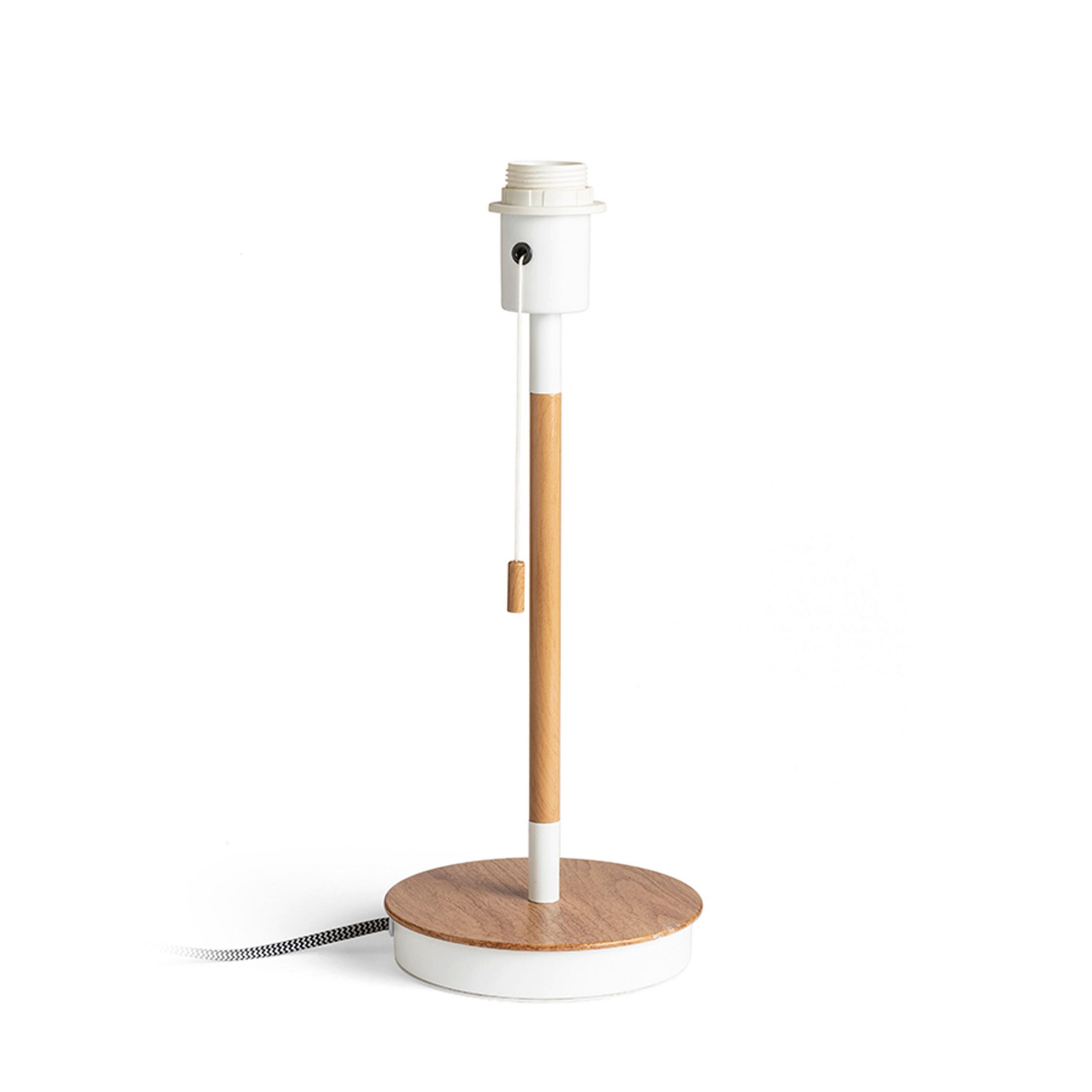 LEUCHTE KEITH Weiß Buche 15 W - Weiß, Holz (16/16/40cm) - Rendl