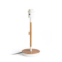 LEUCHTE KEITH Weiß Buche 15 W - Weiß, Holz (16/16/40cm) - Rendl