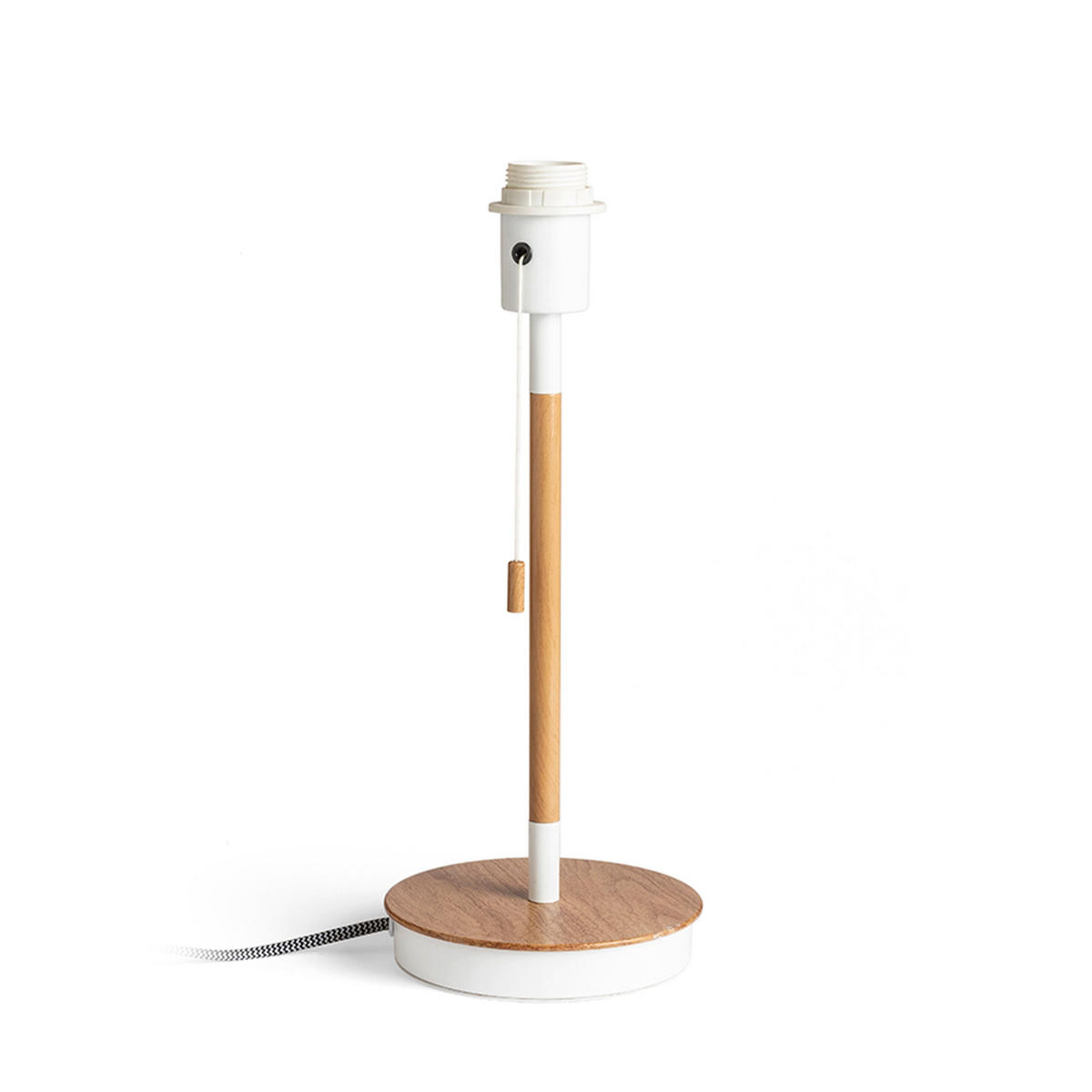 LEUCHTE KEITH Weiß Buche 15 W - Weiß, Holz (16/16/40cm) - Rendl