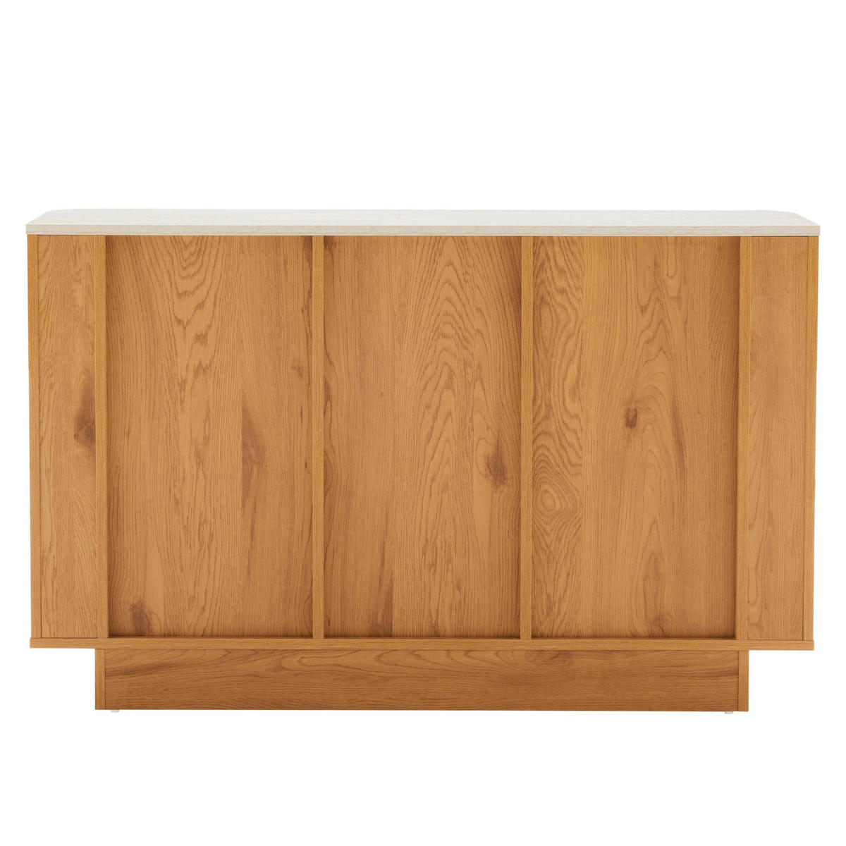SIDEBOARD, helles Holz - Beige, Holz (120/75/40cm) - Oviala