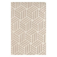 TEPPICH handgefertigt Natur beige - Beige, Naturmaterialien (120/170cm) - AFK Living