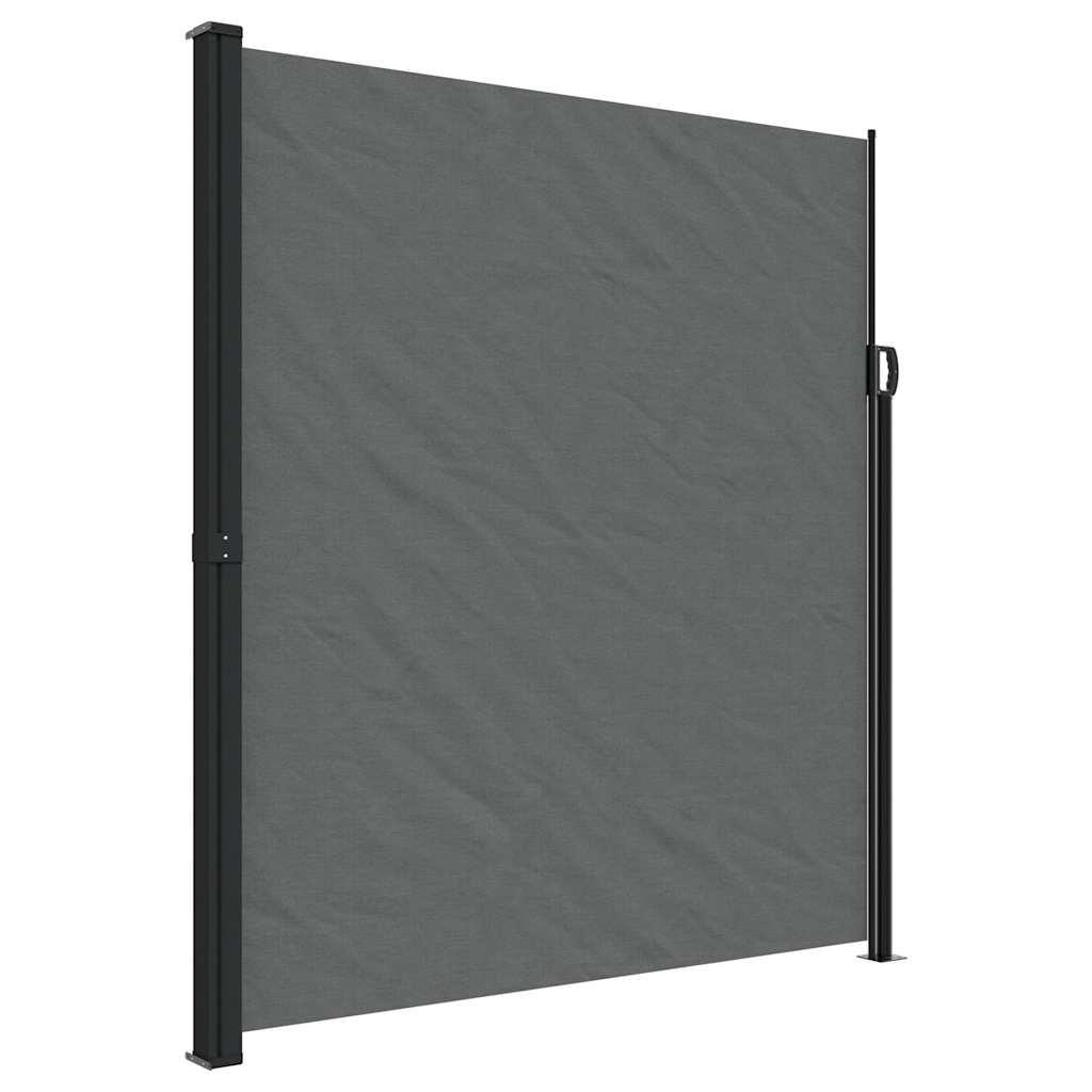 SEITENMARKISE Ausziehbare Anthrazit 220/300 Cm - Anthrazit, Textil (220/300cm) - vidaXL