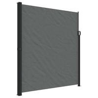 SEITENMARKISE Ausziehbare Anthrazit 220/300 Cm - Anthrazit, Textil (220/300cm) - vidaXL