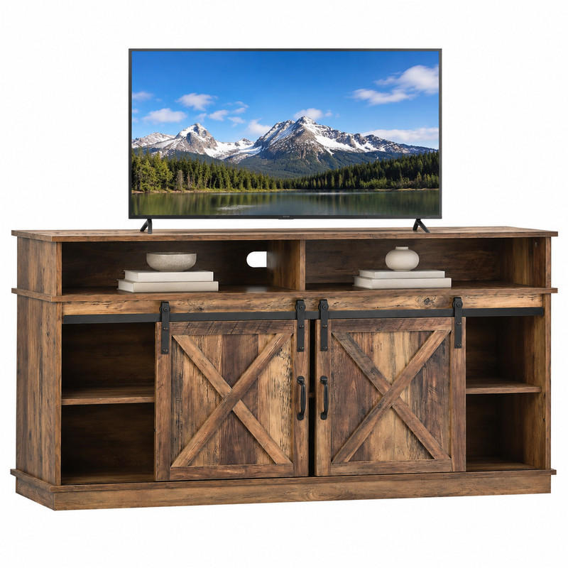 Beauniv Tv-Schrank Braun 40x78x148 cm