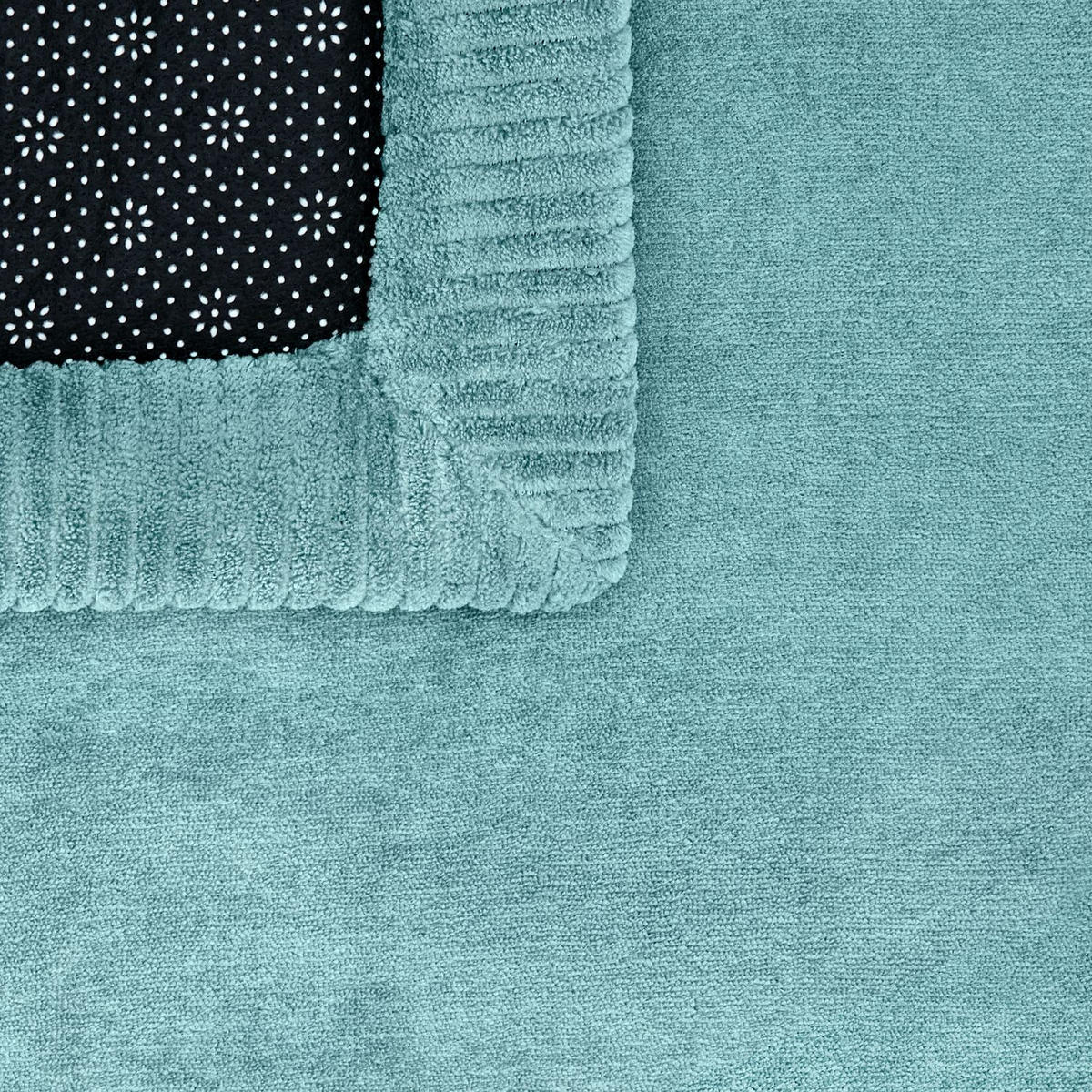 KINDERTEPPICH Blau Ø 80 cm - Blau, Kunststoff (80/80cm) - TT Home