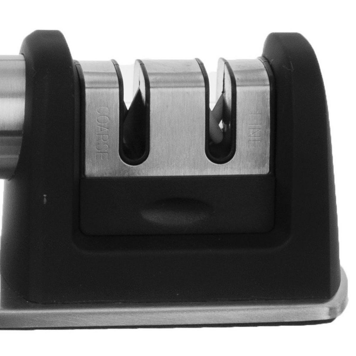 MESSERSCHÄRFER Schwarz Silber - Schwarz, Metall - Orion 