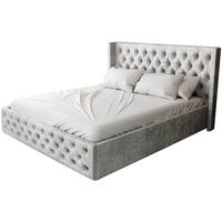 POLSTERBETT 180x200 Rolia mit Lattenrost, Bettkasten, Grau - Grau, Holz/Textil (180/200cm) - Emporius
