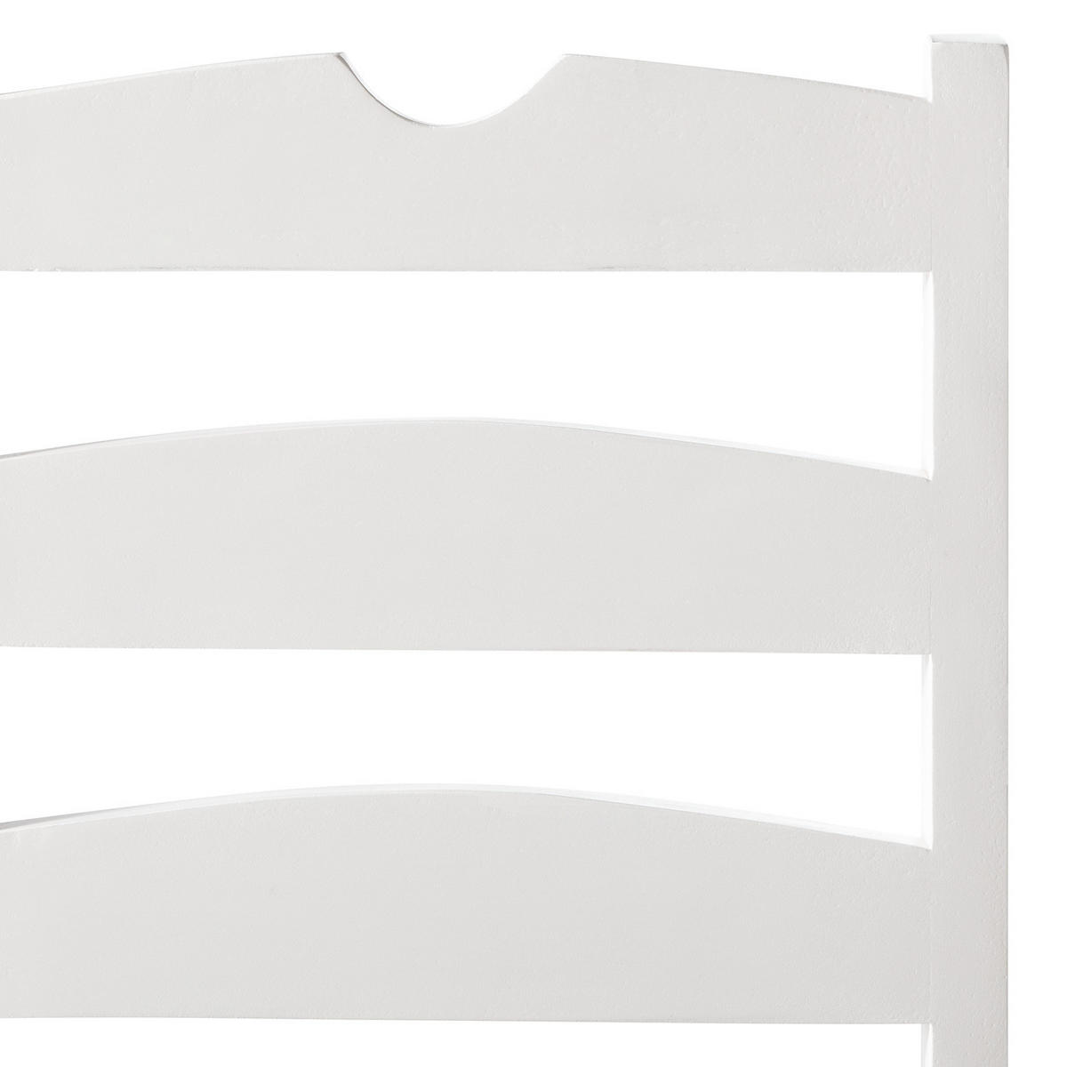 ESSZIMMERSTUHL - Mango massiv, 2er-Set - Braun/Weiß, Holz (48/102/54cm) - home24