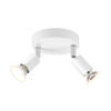 STRAHLER Windsheim 2-flammig 12/12/10.4 cm - Weiß, Metall (12/12/10.4cm) - Nettlife