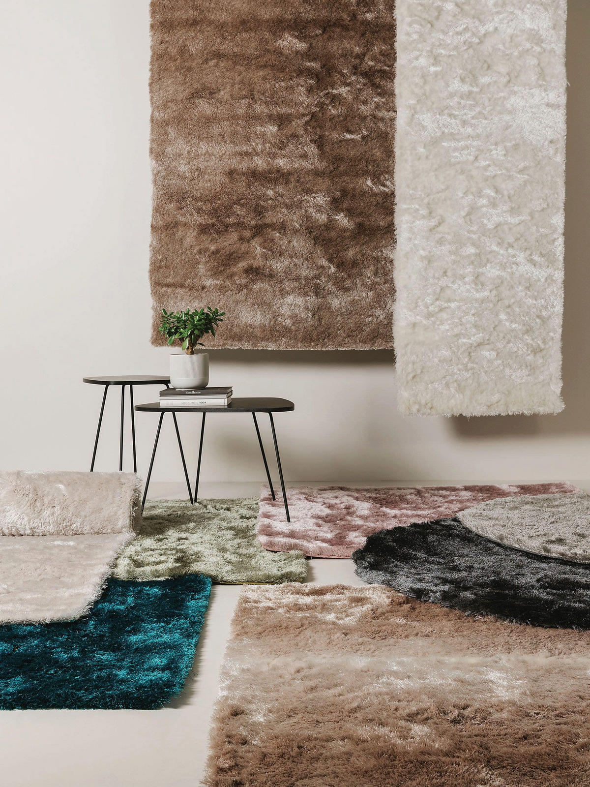 HOCHFLORTEPPICH Whisper Rosa 140x200 cm - Rosa, Textil (140/200cm) - benuta Nest